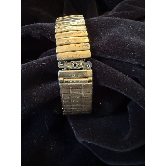 Vintage 1960s HAMILTON Hand Wind Men’s Watch Gold Stretch Band main image 9